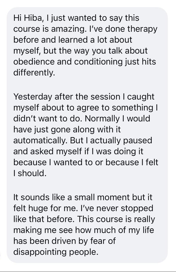 Client result